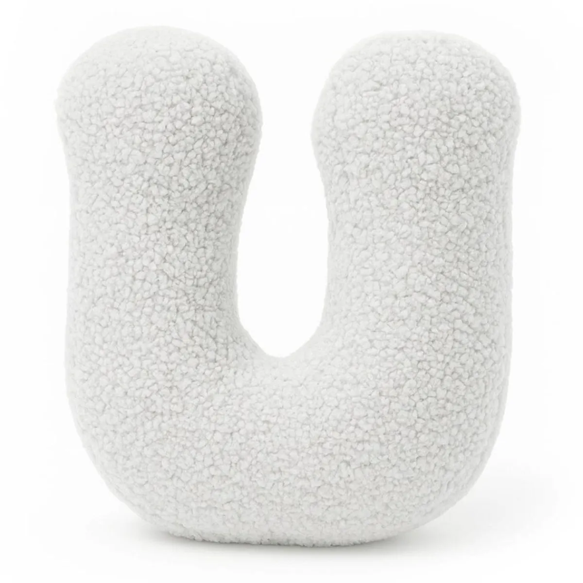 - Almohada Infantil con Forma de Letra “U” Color Blanco Roto “Bearly U”*MEOWBABY Hot
