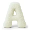 Discount - Almohada Infantil con Forma de Letra “A” Color Crema “Bearly A” Descanso·Colchones Y Almohadas
