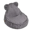 Sale - Churros Sako Bag Teddy – Puf infantil en gris oscuro Estilo De Vida|Entretenimiento·Hamacas Y Columpios