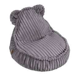 Sale - Churros Sako Bag Teddy – Puf infantil en gris oscuro Estilo De Vida|Entretenimiento·Hamacas Y Columpios