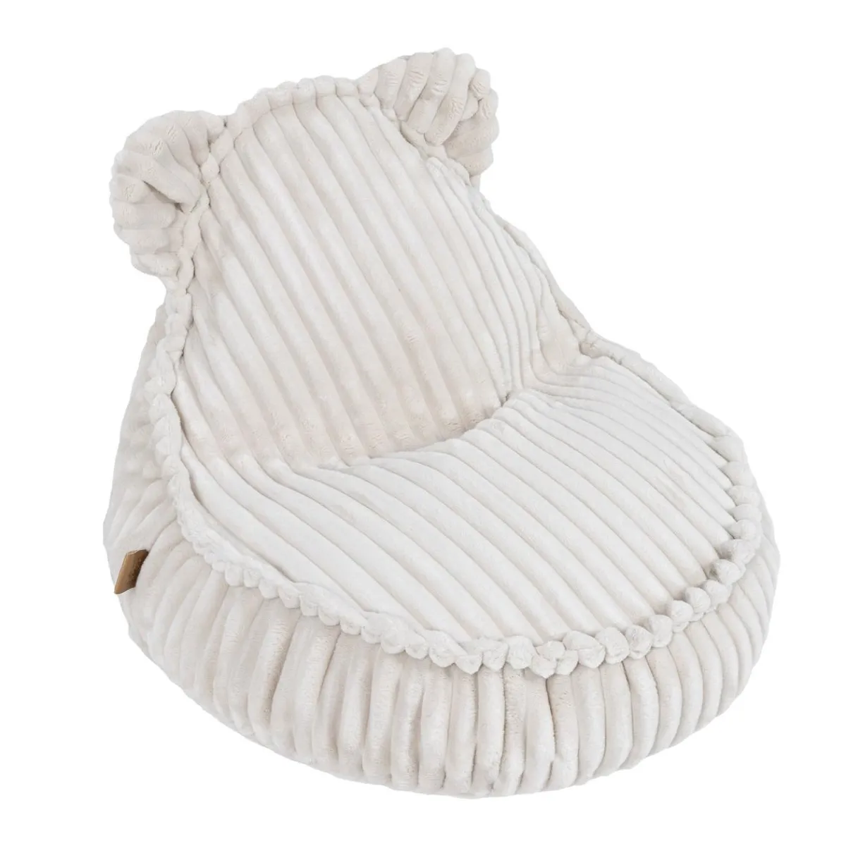 Hot - Churros Sako Bag Teddy – Puf infantil en blanco Entretenimiento·Hamacas Y Columpios|Estilo De Vida