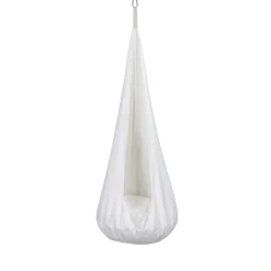 Outlet - Columpio Infantil Tipo Capullo Bouclé Color Blanco “Baby Cocoon Swing Bouclé” Entretenimiento·Hamacas Y Columpios
