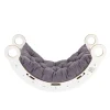 - Mecedora Infantil Blanca con Cojín Gris “Medium Dream Rocker White Wood”*MEOWBABY Outlet