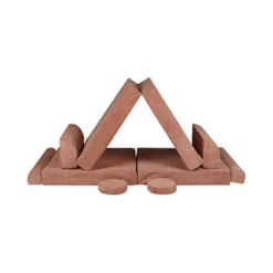 Hot - Sofá de pana Premium infantil marrón Entretenimiento·Hamacas Y Columpios|Estilo De Vida