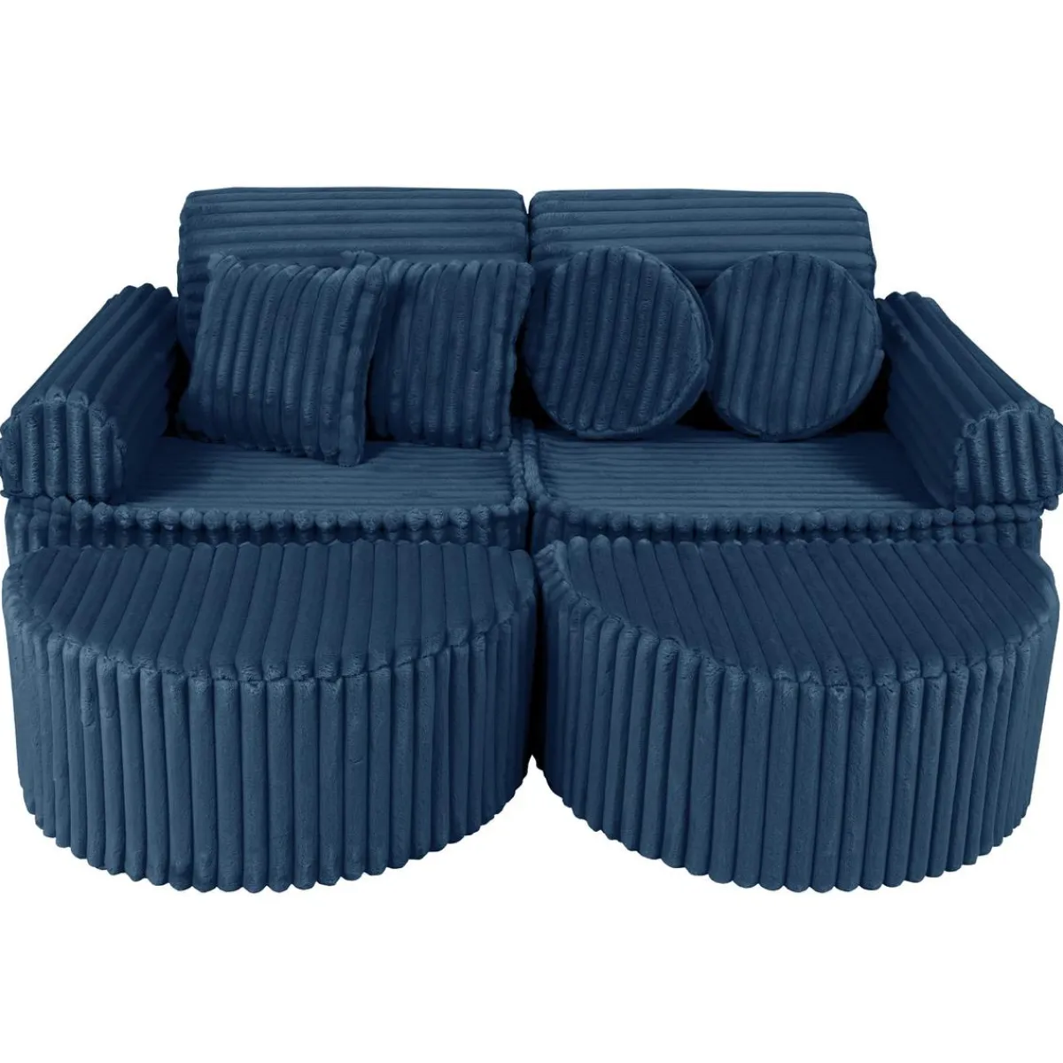 - Sofá Infantil Churros Pocket Max Color Azul Medianoche*MEOWBABY Online