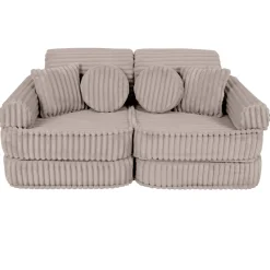 Hot - Sofá Infantil Churros Pocket Plus Color Beige Pebble Entretenimiento·Hamacas Y Columpios|Estilo De Vida