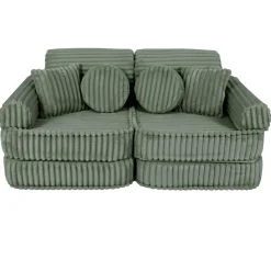 Discount - Sofá Infantil Churros Pocket Plus Color Verde Olive Sage Entretenimiento·Hamacas Y Columpios|Estilo De Vida