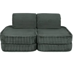 - Sofá Infantil Churros Pocket Basic Color Verde Pine Forest*MEOWBABY Online