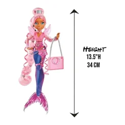 New Mermaze Mermaidz - Harmonique - Muñeca sirena, muñeca sirena que cambia de color Muñecas