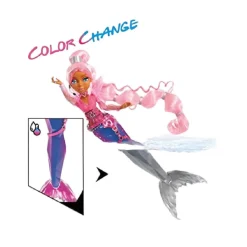 New Mermaze Mermaidz - Harmonique - Muñeca sirena, muñeca sirena que cambia de color Muñecas