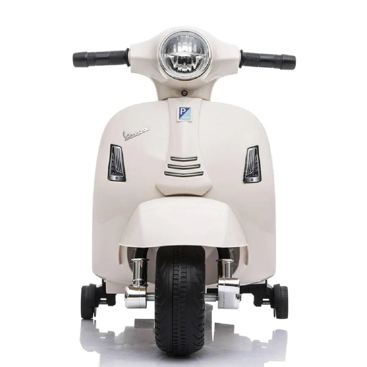 New Mini Vespa blanca 6V Vehículos De Batería O A Pedales
