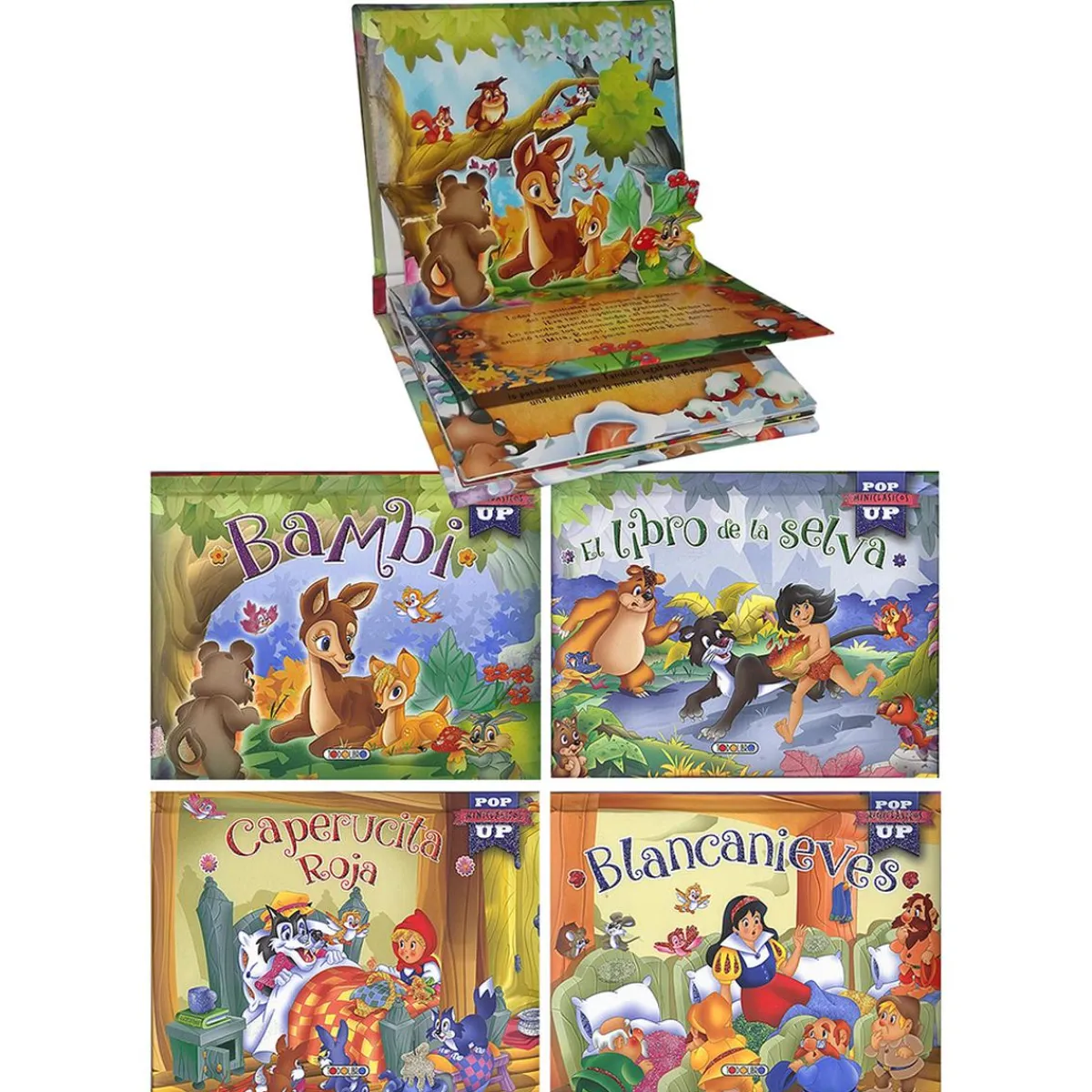 Miniclásicos Pop-Up (varios modelos)*TODO LIBRO Best