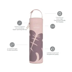 - Bolsa isotérmica Thermibag Leaves 500ml*MINILAND Online