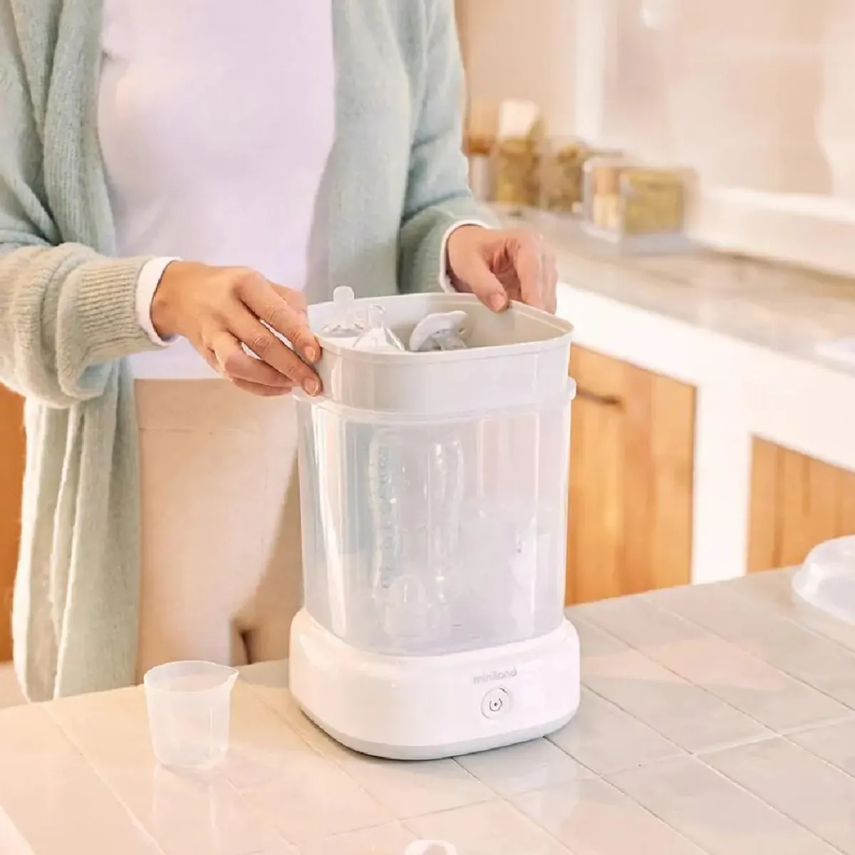 Discount - Esterilizador biberones Mini Steamy Biberones Y Chupetes·Esterilizadores