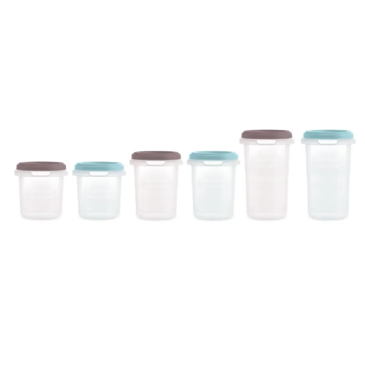 New - Set 6 recipientes herméticos Terra Preparación Comida Y Accesorios·Termos, Recipientes Y Contenedores