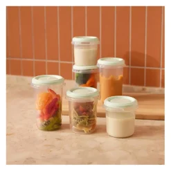 Sale - Set 6 recipientes herméticos menta Preparación Comida Y Accesorios·Termos, Recipientes Y Contenedores