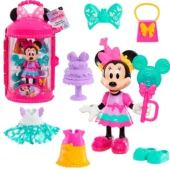 Best Minnie Mouse - Muñeca 15 cm Coleccionables Y Mini Mundos