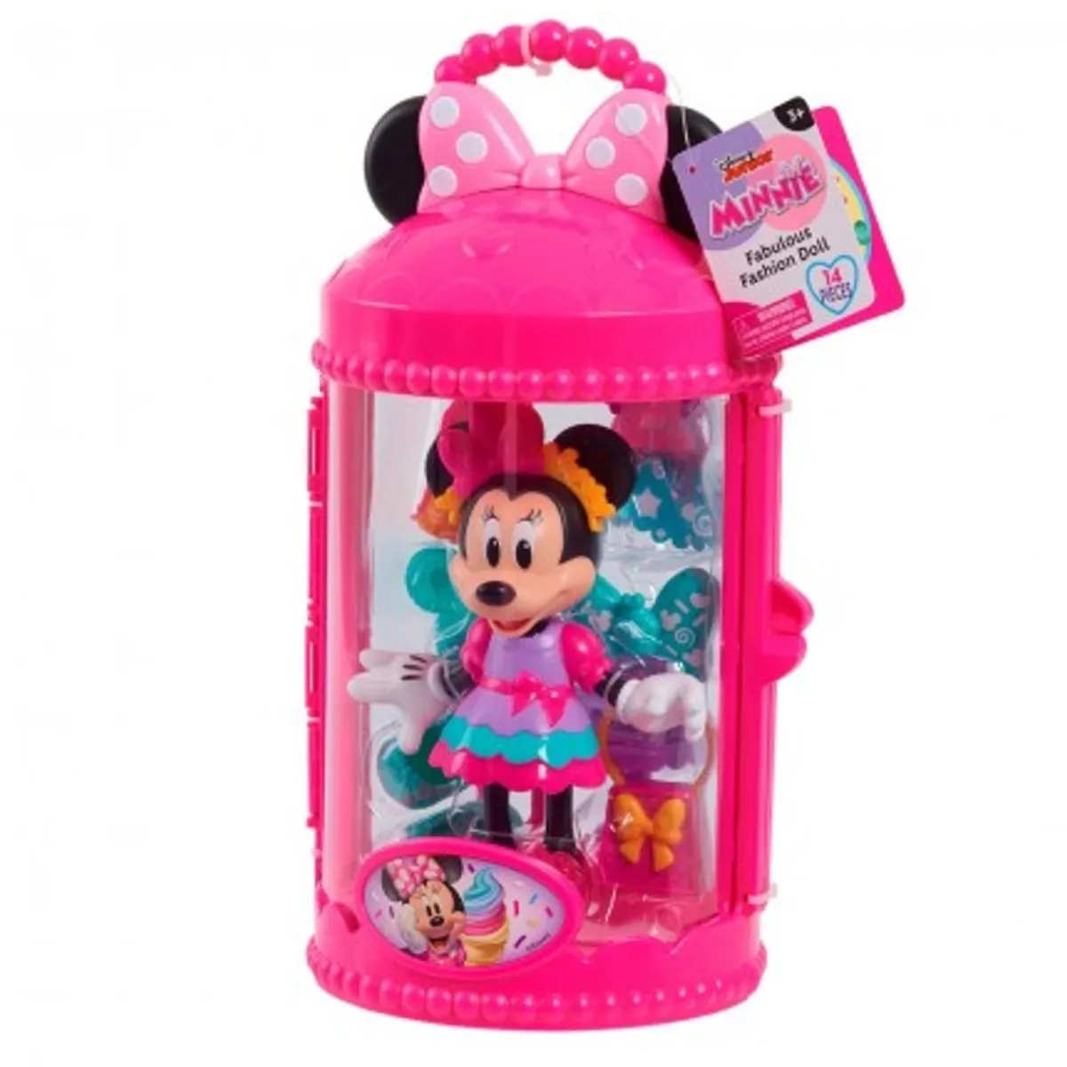 Best Minnie Mouse - Muñeca 15 cm Coleccionables Y Mini Mundos
