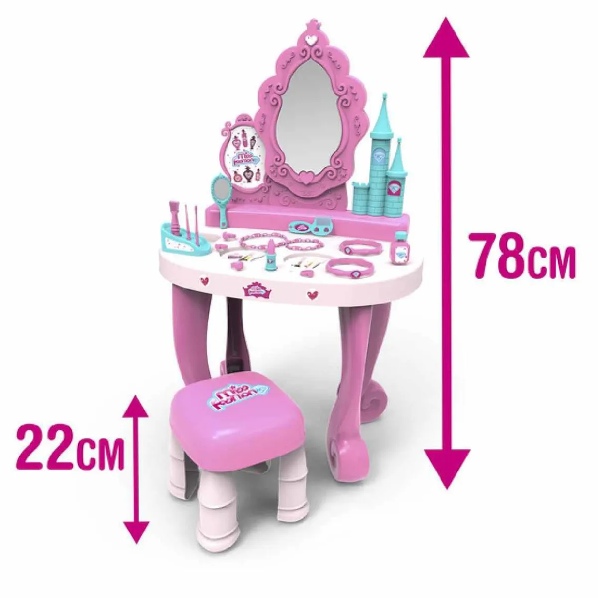 Miss Fashion - Tocador de princesa con accesorios*SUPERSTAR Best