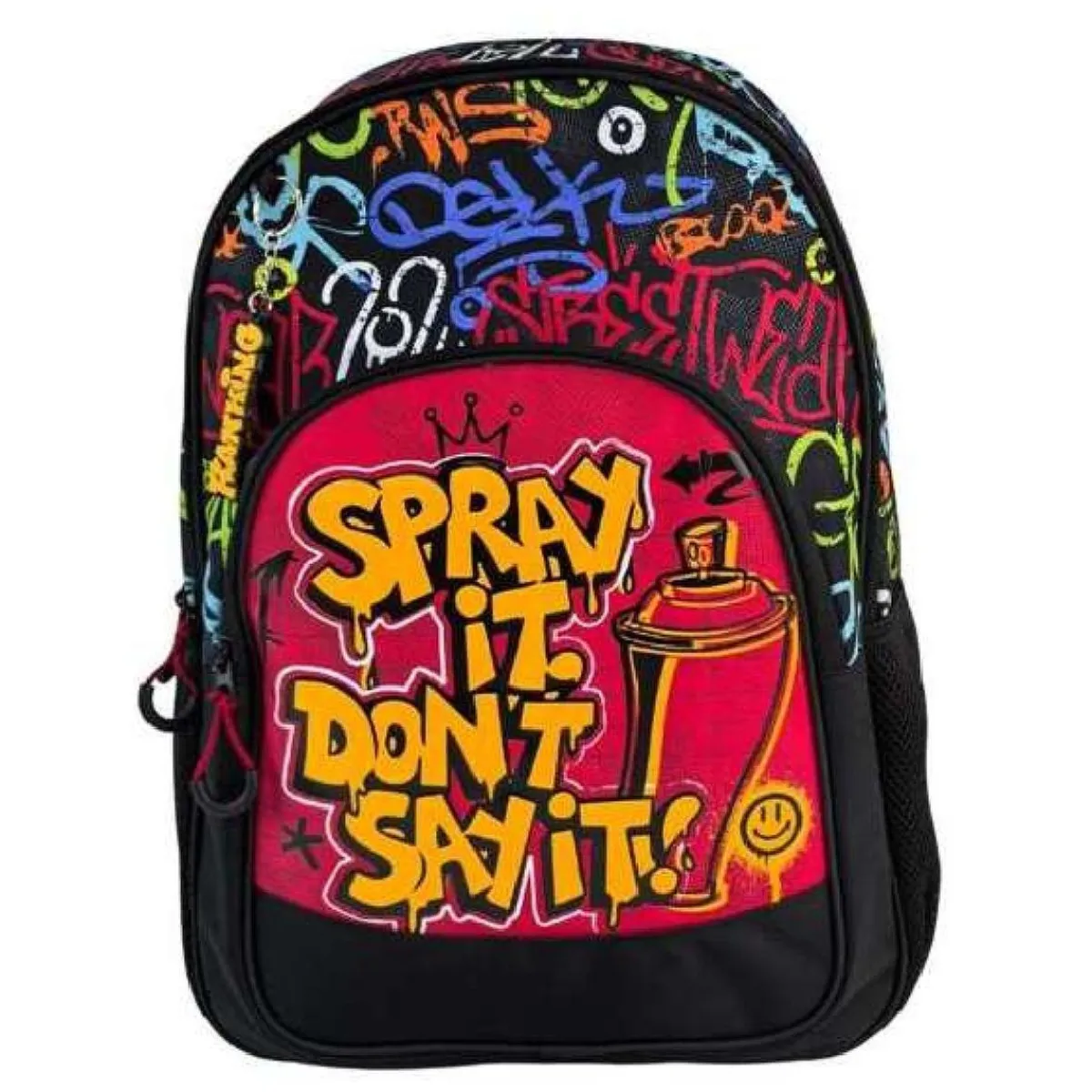 Best Mochila 2 compartimentos Graffiti Material Escolar
