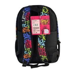 Best Mochila 2 compartimentos Graffiti Material Escolar