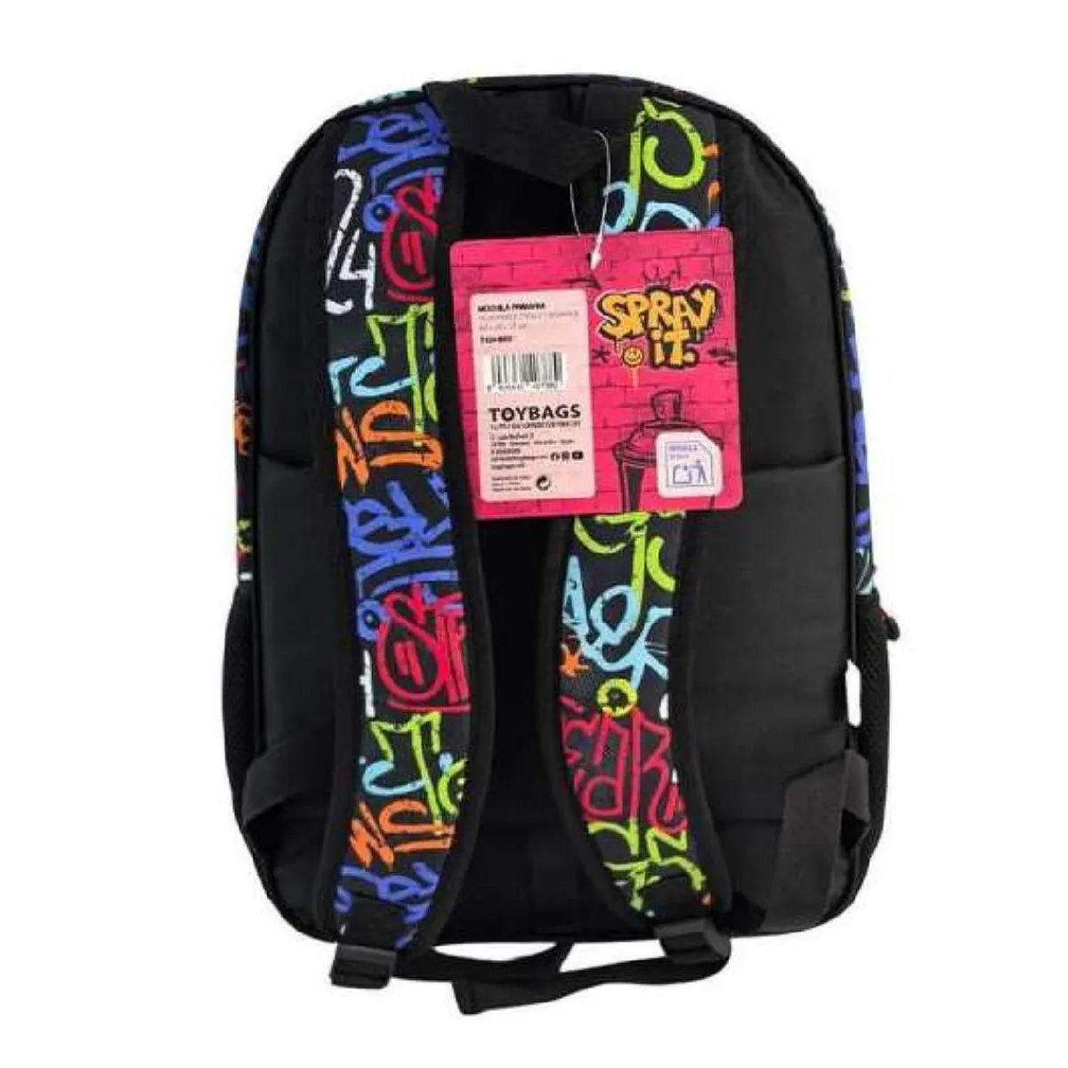 Best Mochila 2 compartimentos Graffiti Material Escolar