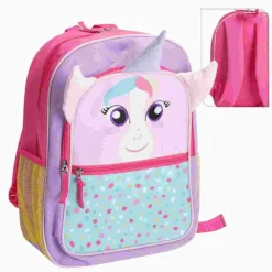 Clearance Mochila preescolar Unicornio Material Escolar
