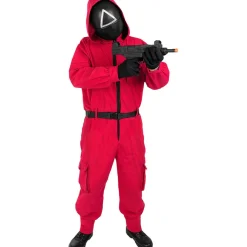 Hot Mono El Juego del Calamar oficial Netflix para adulto XXL Disfraces|Halloween