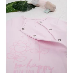 Mono rosa bebé flores estilizadas*Prenatal Online