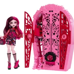 Discount Monster High - Muñeca Skulltimate Draculaura con armario y accesorios Muñecas