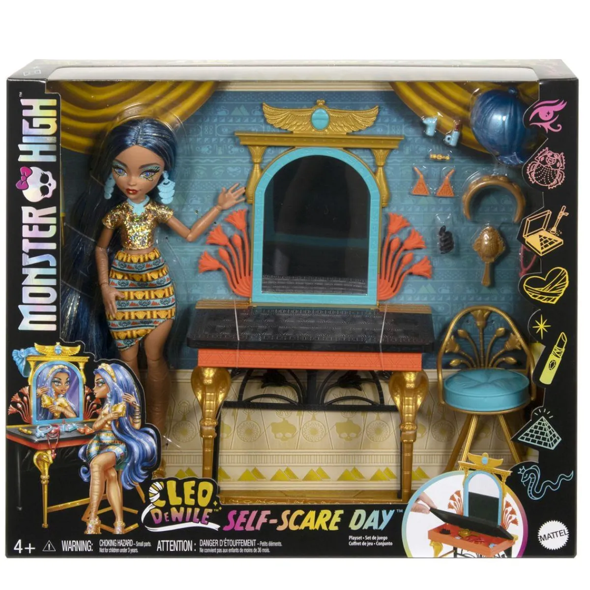 Outlet Monster High - Self-Scare Day - Muñeca Cleo De Nile Muñecas