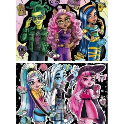 Online Monster High - Set de 2 puzzles infantiles de 100 piezas con imágenes de Monster High Juegos Y Puzzles
