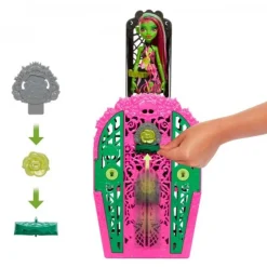 Outlet Monster High - Skulltimate Secrets Garden Mysteries - Venus McFlytrap Muñecas