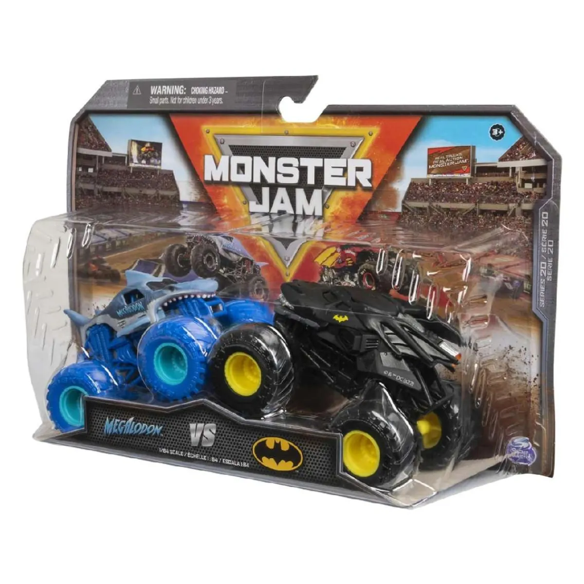 Clearance Monster Jam - Salvager vs. Megalodon Vehículos Y Circuitos