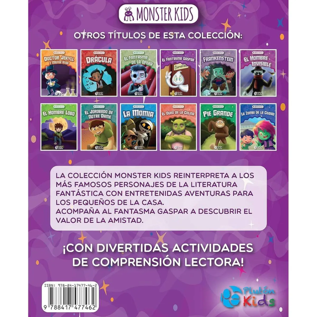 Hot Monster Kids - El fantasma Gaspar Juguetes Educativos Y Libros