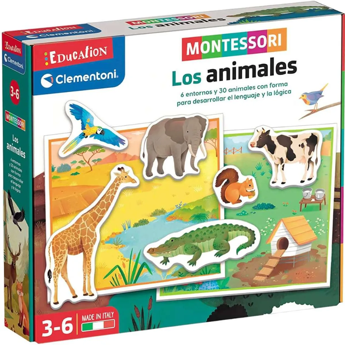Montessori: Los animales*CLEMENTONI Outlet