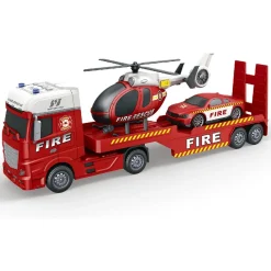 Motor & Co - Camión de rescate con helicóptero y coche (varios modelos)* New