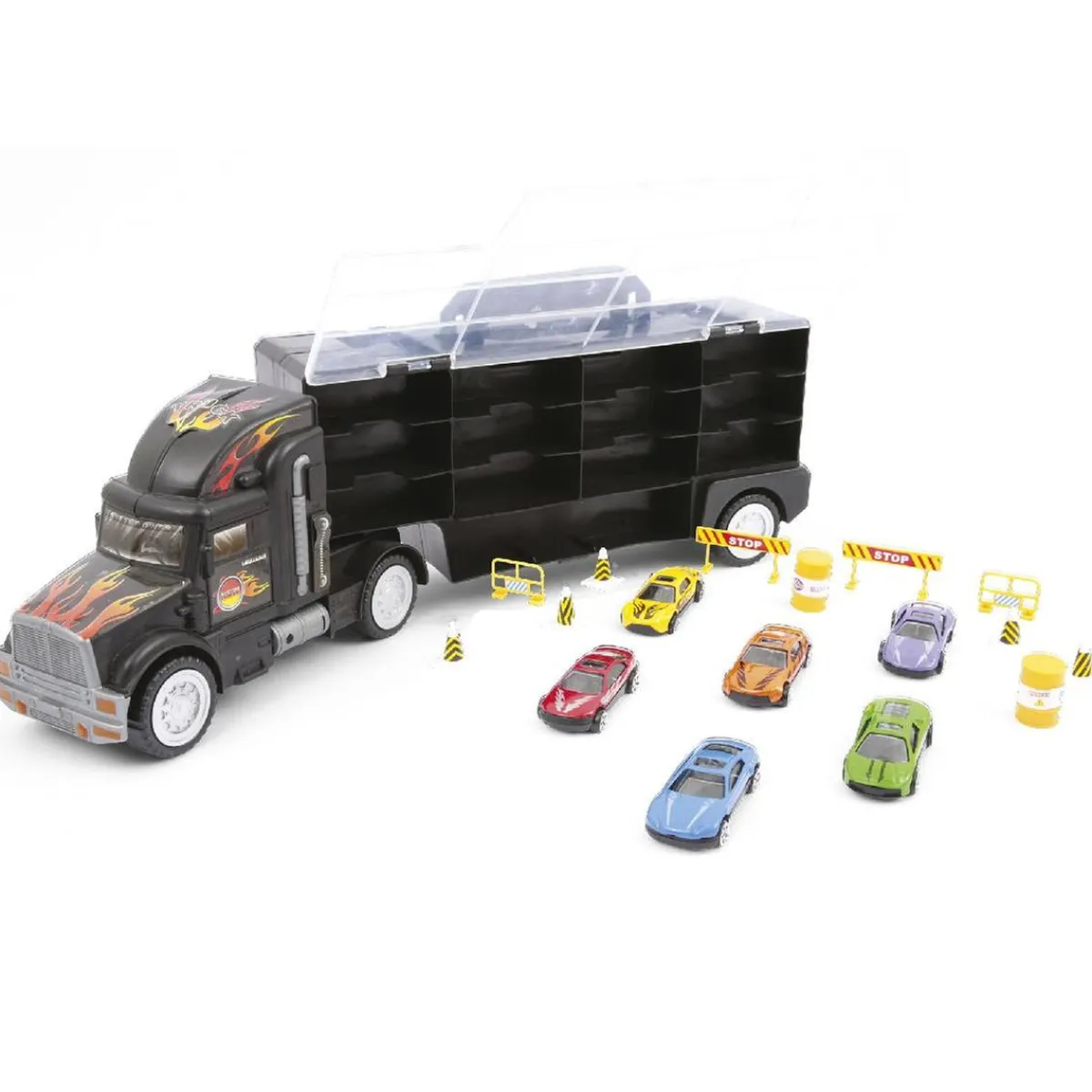 Online Motor & Co - Camión transporte de coches Vehículos Y Circuitos