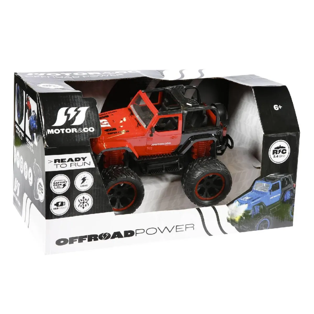 Motor & Co - Coche R/C todoterreno (varios colores)*MOTORI & CO Best