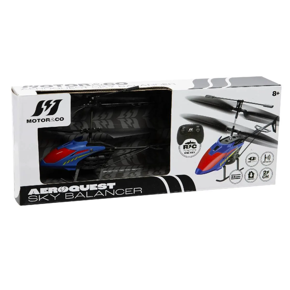 Motor & Co - Helicóptero R/C Aeroquest Sky Balancer (varios colores)*MOTORI & CO Clearance
