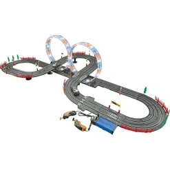 Motor & Co - Pista de Carreras Adrenaline Flash 7,4 m con dos Coches Vehículos Y Circuitos