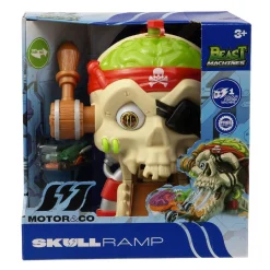 Motor & Co - Rampa Calavera Pirata con vehículo Vehículos Y Circuitos