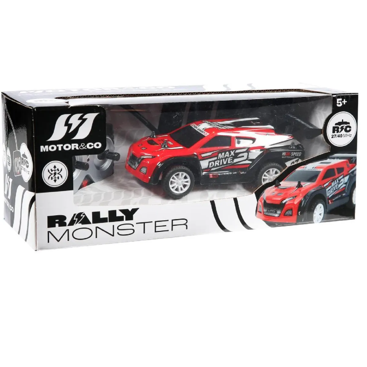 Discount Motor & Co - Vehículo R/C Rally Monster (varios colores) Vehículos Y Circuitos
