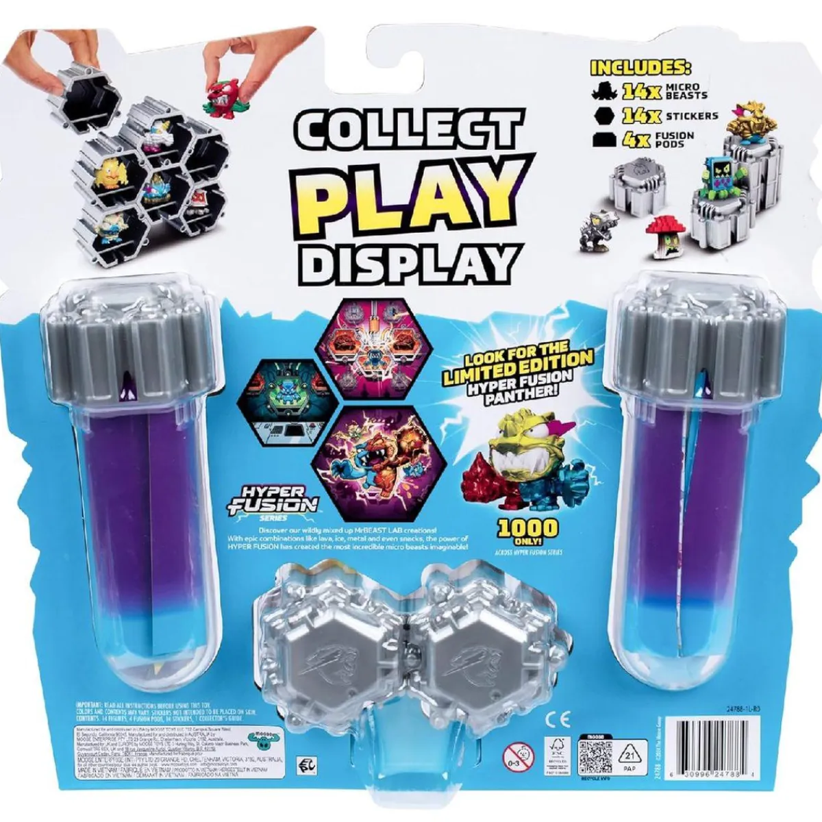 Mr. Swarms - Pack 14 Figuras Coleccionables (Varios modelos)*BEAST LAB Best