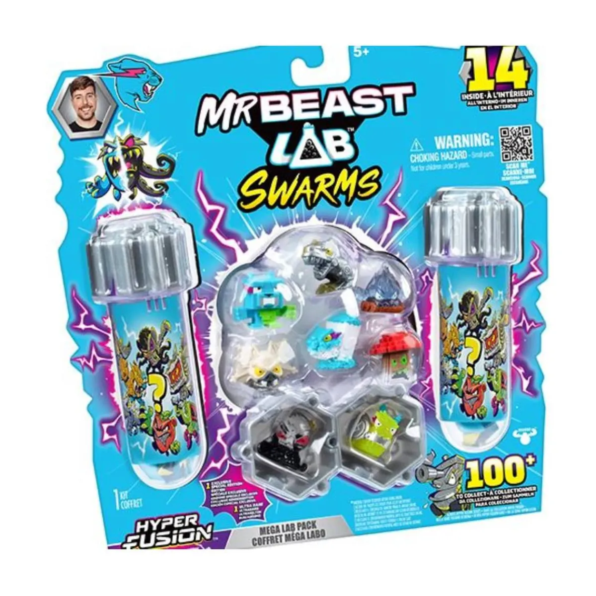 Mr. Swarms - Pack 14 Figuras Coleccionables (Varios modelos)*BEAST LAB Best