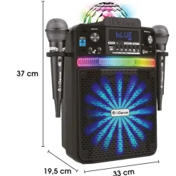 Music Star - Karaoke con dos micrófonos*MUSICSTAR Best