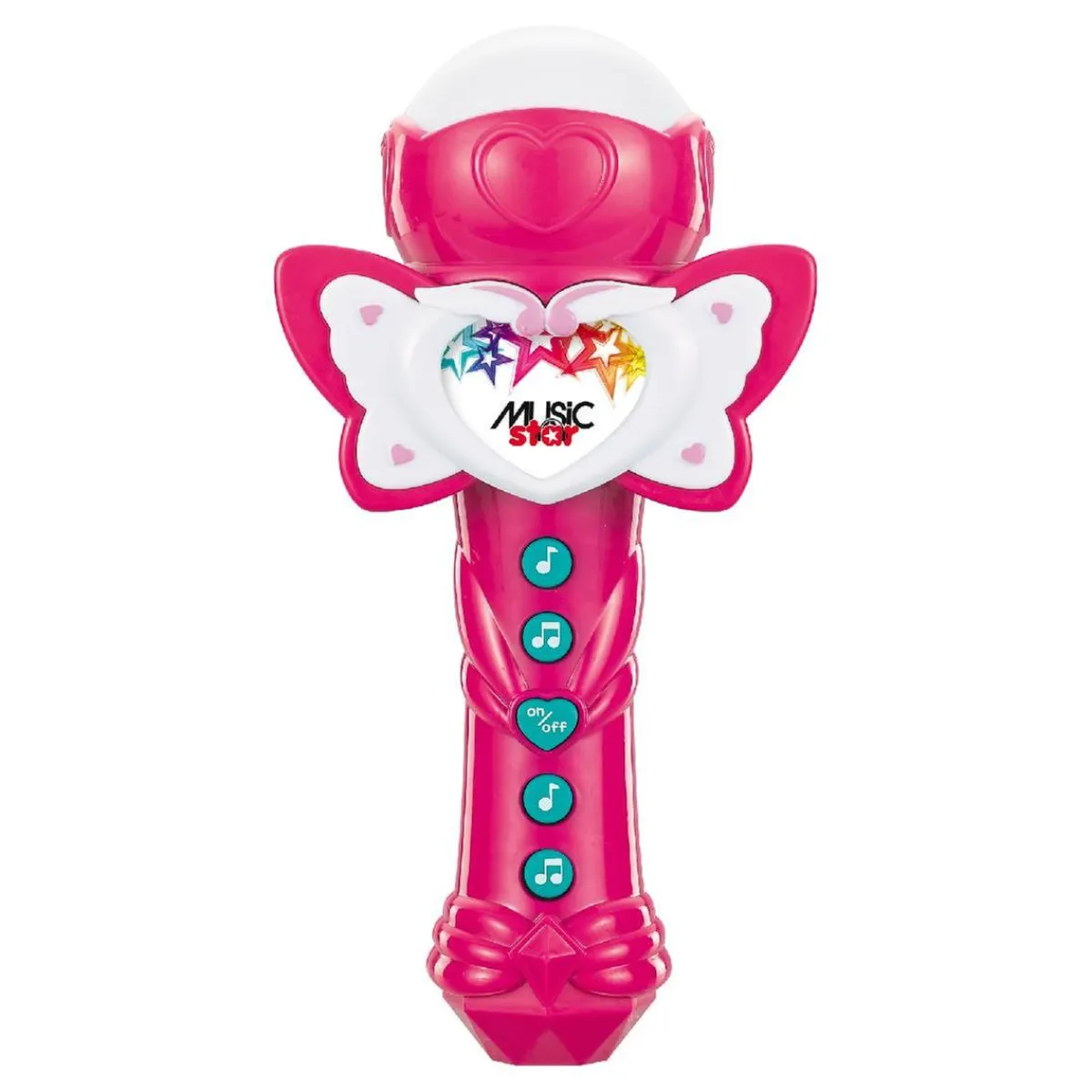 Hot Music Star - Teclado con micrófono mariposa Música|Electrónicos