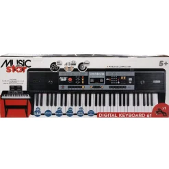 Best Music Star - Teclado digital 61 teclas Música|Electrónicos