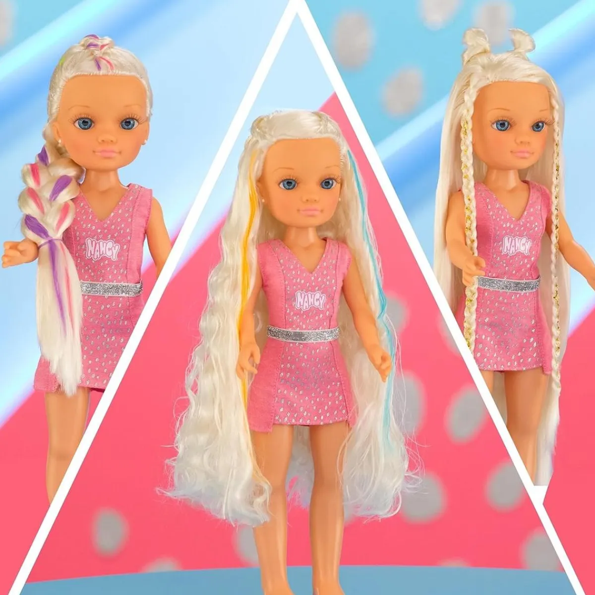 Discount - Muñeca con pelo súper largo y accesorios para crear peinados ㅤ Muñecas
