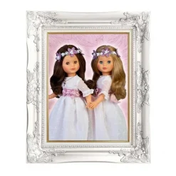 - Muñeca de colección primera comunión con vestido blanco y corona de flores*NANCY Sale